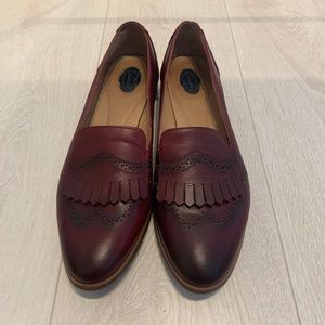 Real leather Oxford shoes